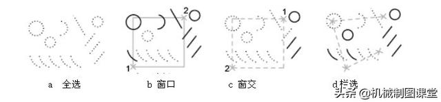 AutoCAD中构造高效选择集的策略与方法